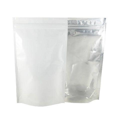 1/2 Pound White / Clear Barrier Bag - #9 - ( 50 Quantity)
