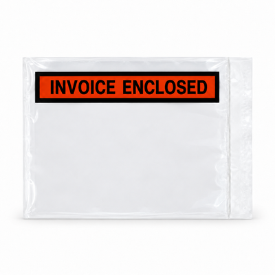 "Invoice Enclosed" Envelopes 4.5 x 4.5 (1000/Case)