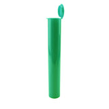 116mm Pop Top Pre Roll Child Resistant Tubes - OPEN LID (600 qty.)