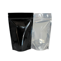 Eighth Ounce Black Barrier Bag #4 (2000/Case)